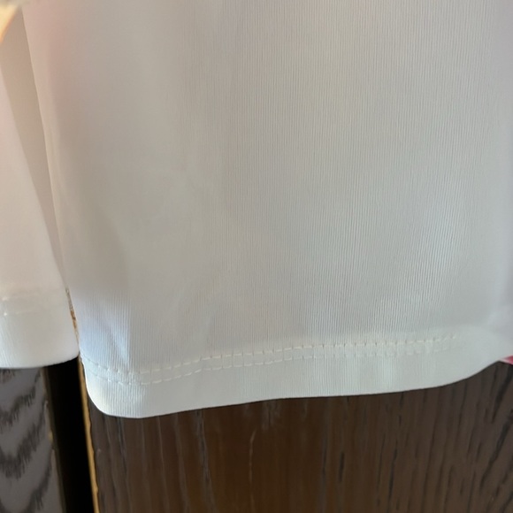 1. State boho, sheer blouse pink with pink floral top. Shoulders option. Size XS - Picture 6 of 9